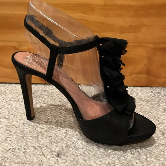 Vince Camuto Miston Ruffle Heels - Picture 3 of 12